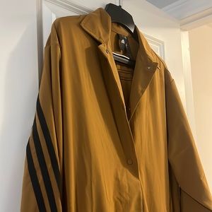 Limited addition adidas long overcoat/ jacket/dress. Size US S.